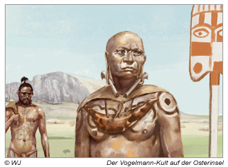 Verfügbare Illustrationen zum Thema Vogelmann-Kult